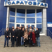 Экскурсия студентов 3 курса профиля "Теплогазоснабжение и вентиляция" на предприятие АО «Саратовгаз», 