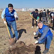 СГТУ принял участие в экологической акции в Улан-Баторе