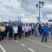 Студенты университета пробежали легкоатлетический кросс, посвященный Дню космонавтики