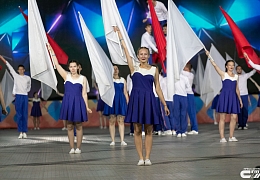 Волонтеры Гагаринского университета приняли участие в открытии Чемпионата мира по пожарно-спасательному спорту 