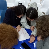 Для школьников социально-экономического кластера прошел мастер-класс по проектному сопровождению