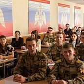 Студенты кафедры ПМК СГТУ имени Гагарина Ю.А. приняли участие во Всероссийской студенческой научно-практической конференции в СВКИ ВНГ РФ