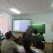 Преподаватели кафедры ЭКЛ прочитали лекции в Западно-Казахстанском инновационно-технологическом университете