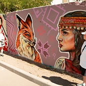 Уличное искусство. Новые муралы художников из ПФО украсили Городской парк