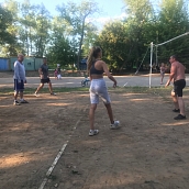 В «Политехнике» соревновались в умении играть в волейбол и бадминтон