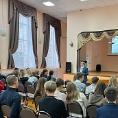 Преподаватели СЭИ СГТУ имени Гагарина Ю.А. посетили р.п. Базарный Карабулак с профориентационным марафоном «PROСГТУ: шаг в профессию»
