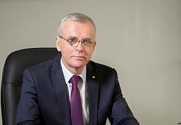 Поздравление ректора СГТУ Олега Афонина с Новым годом