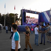 Первокурсники СЗС приняли участие в фестивале «Поехали!» 
