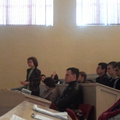 Заместитель министра занятости, труда и миграции Саратовской области встретился со студентами ФЭМ