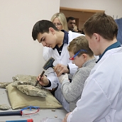 В саратовском опорном вузе открыли лабораторию для юных палеонтологов и археологов