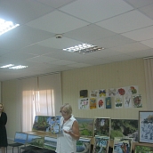 В рамках летней экологической школы прошла лекция по мифологии рек