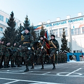 День защитника Отечества отметили в СГТУ праздничным построением