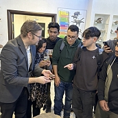 Продолжается цикл экскурсий по музейному пространству Политеха