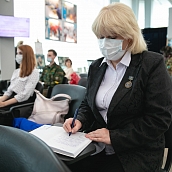 Представители СГТУ – участники мероприятия, посвящённого 65-летию Российского Союза ветеранов 