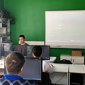 Ученики Детской компьютерной школы прошли практику в ЦМИТ «Инженеры будущего»