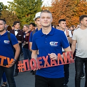 Студенты СГТУ приняли участие в празднике первокурсников «Поехали!»