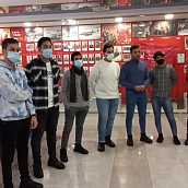 Иностранные слушатели курсов русского языка посетили музей истории СГТУ 