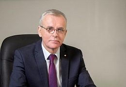 Поздравление ректора СГТУ Олега Афонина с Днем защитника Отечества