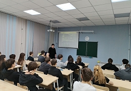 Представители СГТУ обсудили идеи проектов с учениками «Гагаринских классов» 