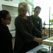 Активное сотрудничество кафедры со школьниками в рамках профориентационной работы