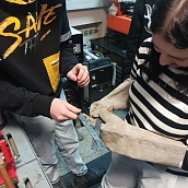 Студенты и преподаватели кафедры «Сварка и металлургия» провели День открытых дверей для старшеклассников