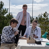 Студенты ИнПИТ стали участниками иммерсивного спектакля