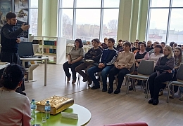 В Научно-технической библиотеке прошла выставка старинных церковных книг