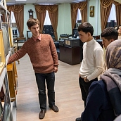 Слушатели курсов русского языка посетили Музейное пространство СГТУ