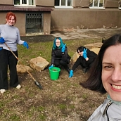 Первокурсники кафедры ПМК ИнПИТ приняли участие в областном субботнике