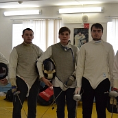 Гагаринцы – призеры соревнований по фехтованию