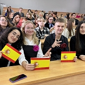 На кафедре ПМК состоялась лингвострановедческая встреча в честь Международного дня переводчика