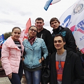 Студенты ТСК - участники празднования Дня народного единства