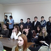6 февраля 2015 года куратор группы ЭБЗ-23 Глушкова Юлия Олеговна провела кураторский час на тему: "Поведение в Вузе и дресс код". 
