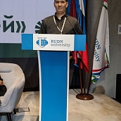 Студент СГТУ - участник Съезда лучших выпускников программы «Горизонты возможностей» для иностранных студентов